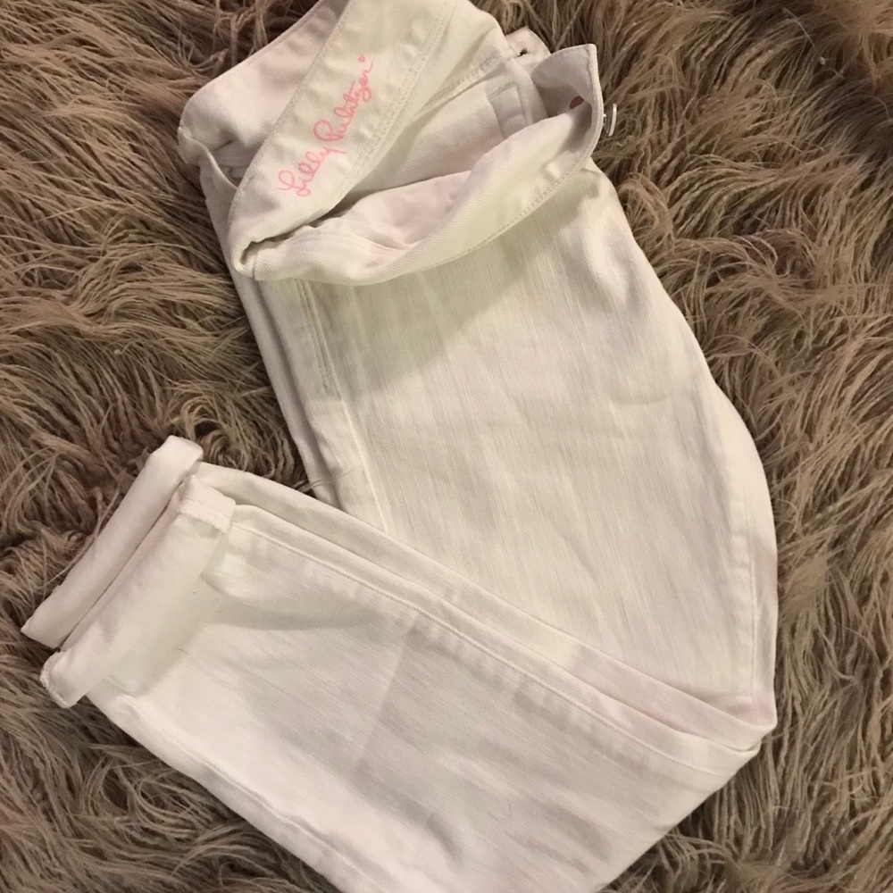 Lilly Pulitzer white pants